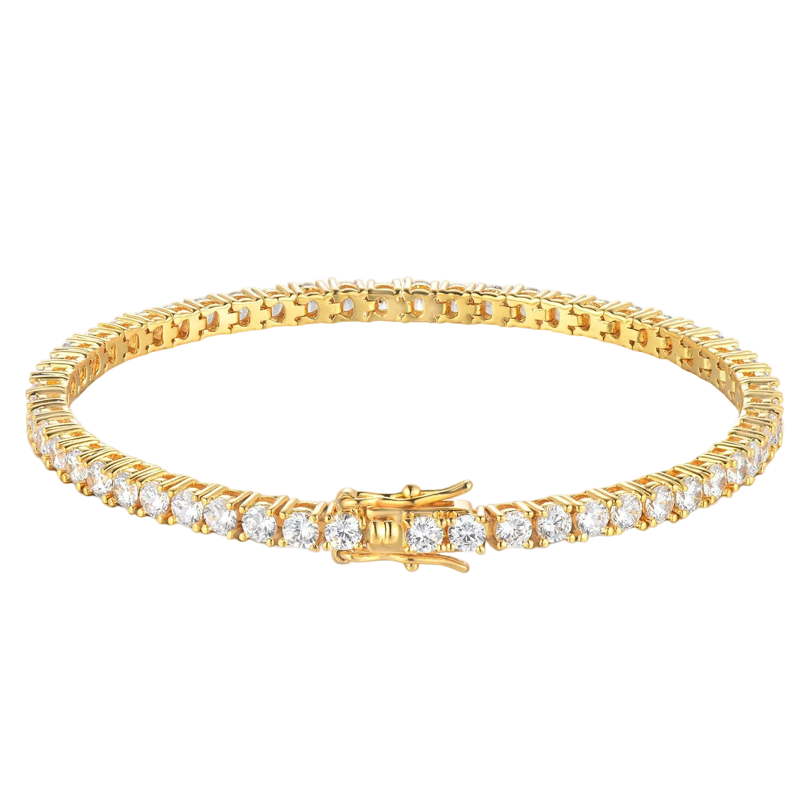 Factory Price D VVS1 Moissanite Tennis Bracelet 925 Sterling Silver Single Row Classics with GRA Bracelets for Women Man Jewelry