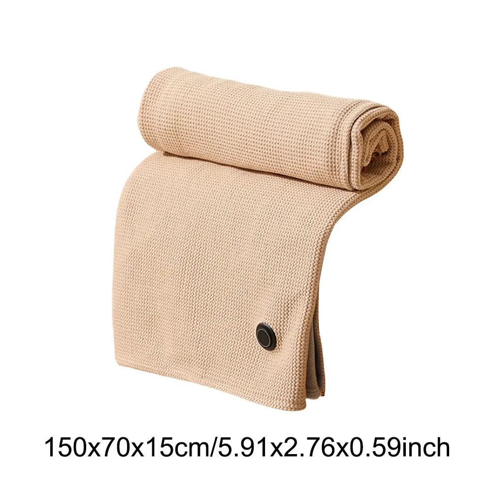 Wearable Heating Electric Blanket Shawl with 5000mAh Power Bank USB Heated Blanket Shawl Heated Shawl for Home Office